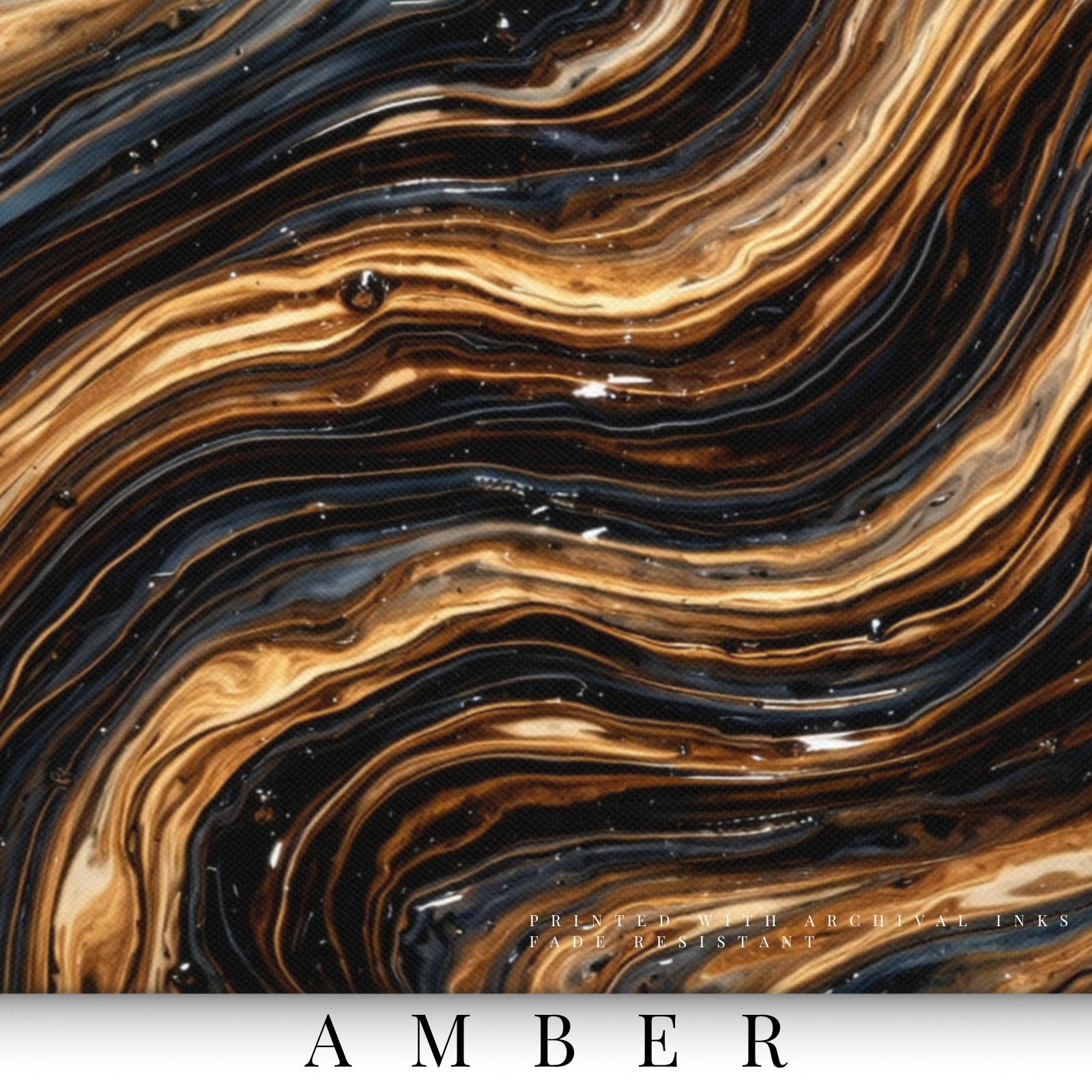 The-Amber-Collection-Wall-Art-by-MB-Canvas MB Canvas premium abstract wall art vibrant vivid colors Fade resistant ink by MB Canvas