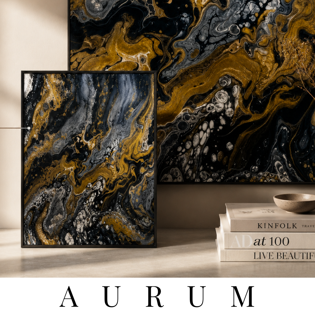 The-Aurum-Collection-Wall-Art-by-MB-Canvas MB Canvas premium abstract wall art vibrant vivid colors Fade resistant ink by MB Canvas