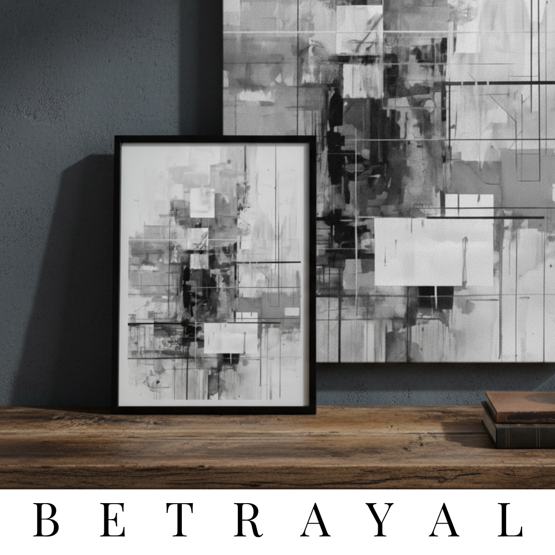 The "Betrayal" Collection | Wall Art by MB Canvas