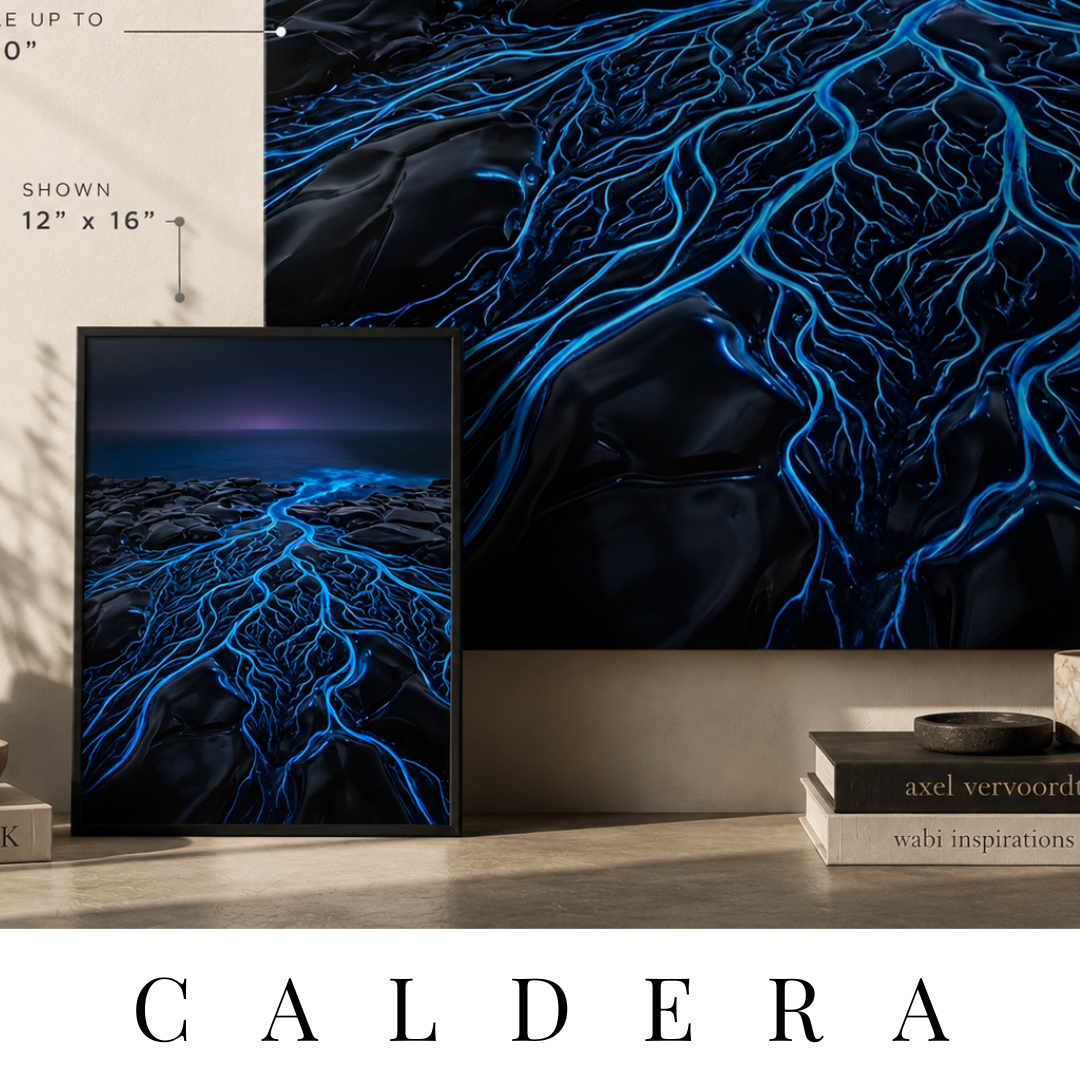 The-Caldera-Collection-Wall-Art-by-MB-Canvas MB Canvas premium abstract wall art vibrant vivid colors Fade resistant ink by MB Canvas