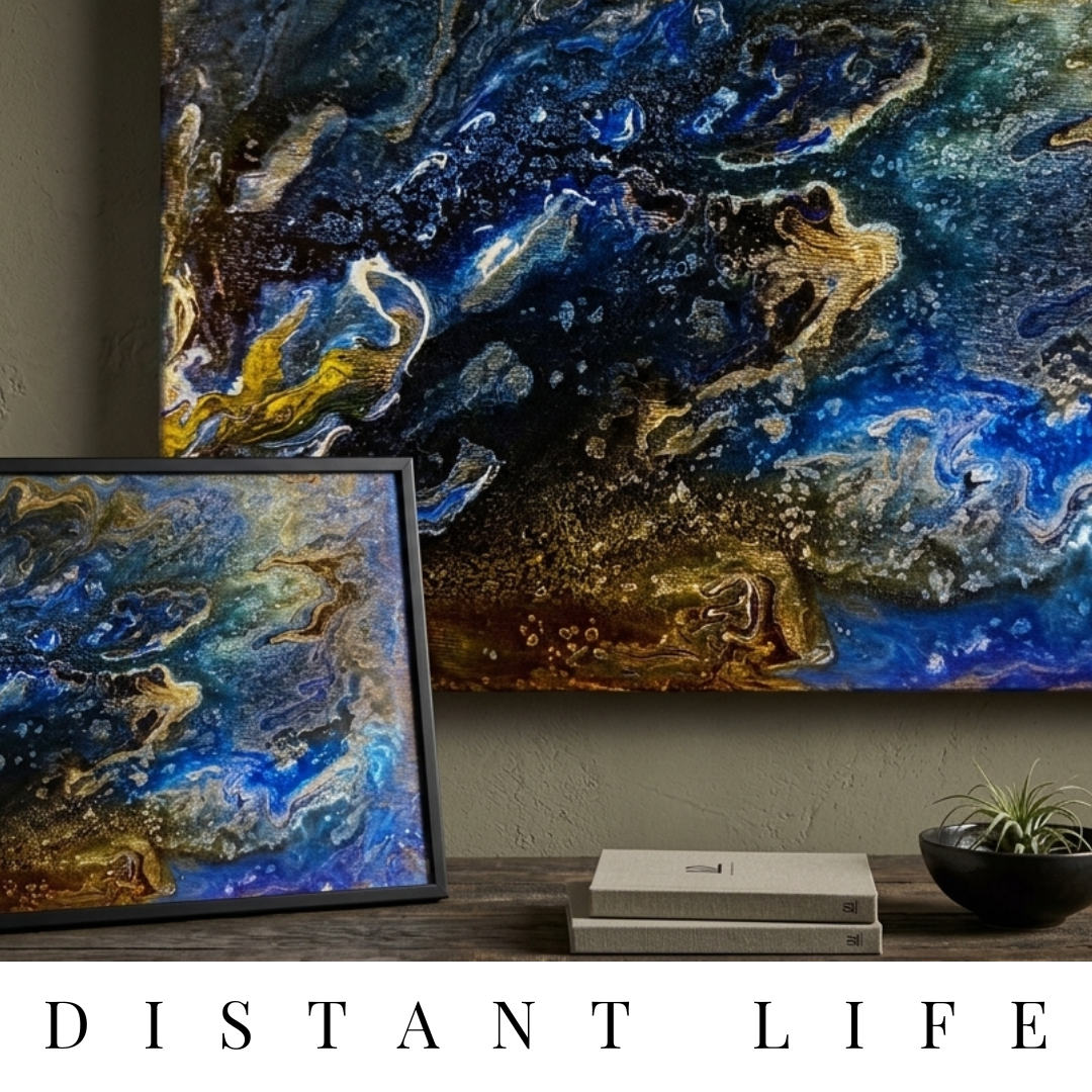 The "Distant Life" Collection | Wall Art by MB Canvas