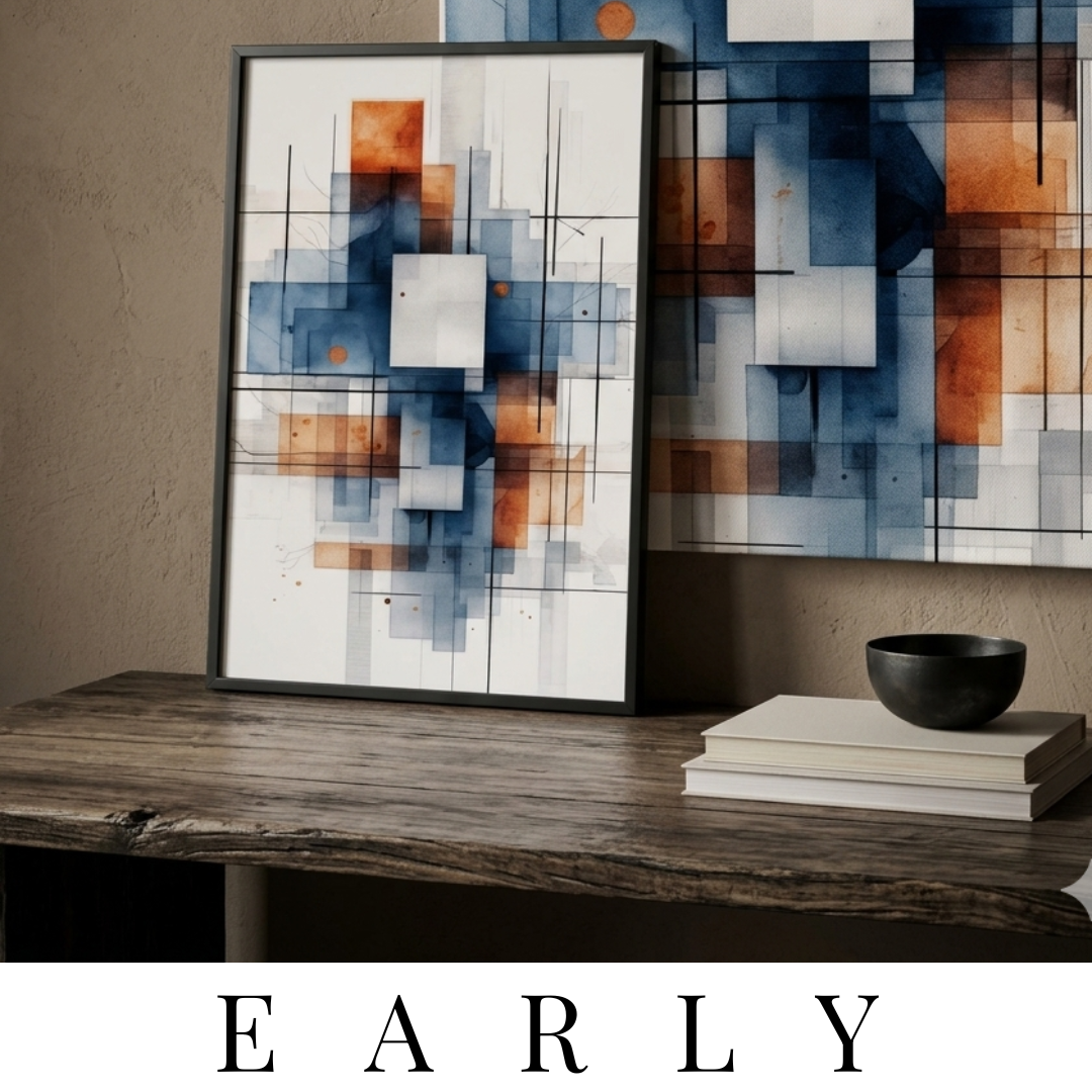 The "Early" Collection | Wall Art by MB Canvas