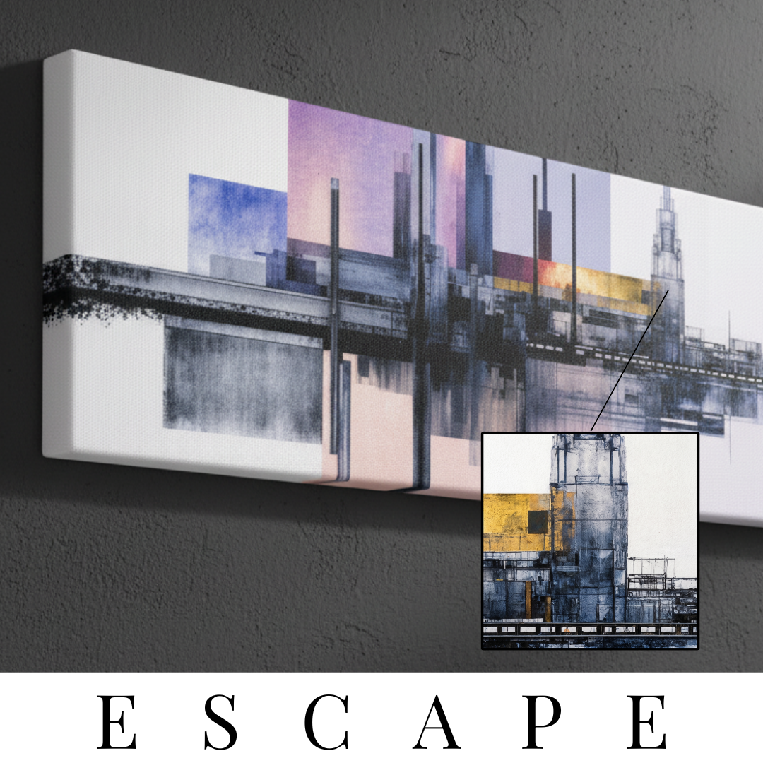 The "Escape" Collection | Wall Art by MB Canvas