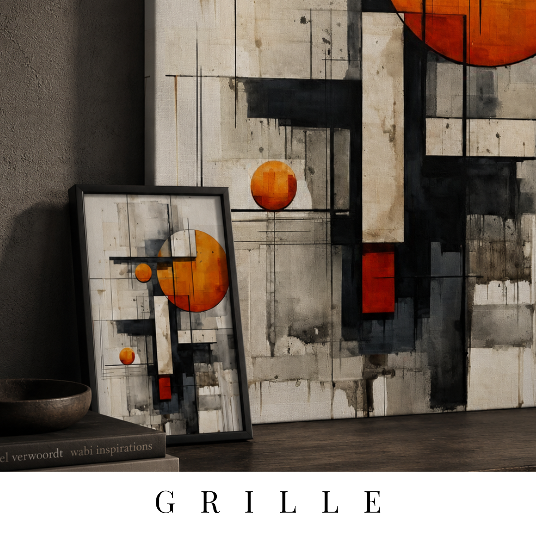 The-Grille-Collection-Wall-Art-by-MB-Canvas MB Canvas premium abstract wall art vibrant vivid colors Fade resistant ink by MB Canvas