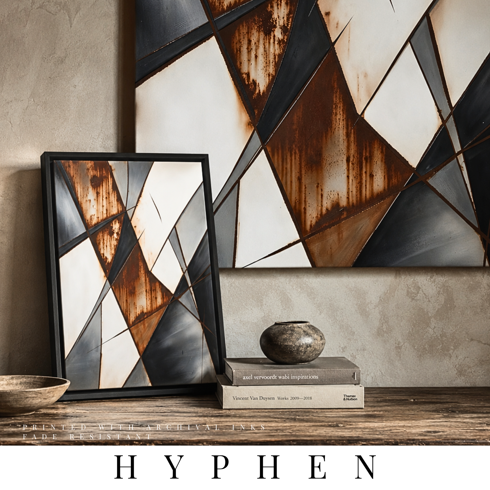 The "Hyphen" Collection | Wall Art by MB Canvas