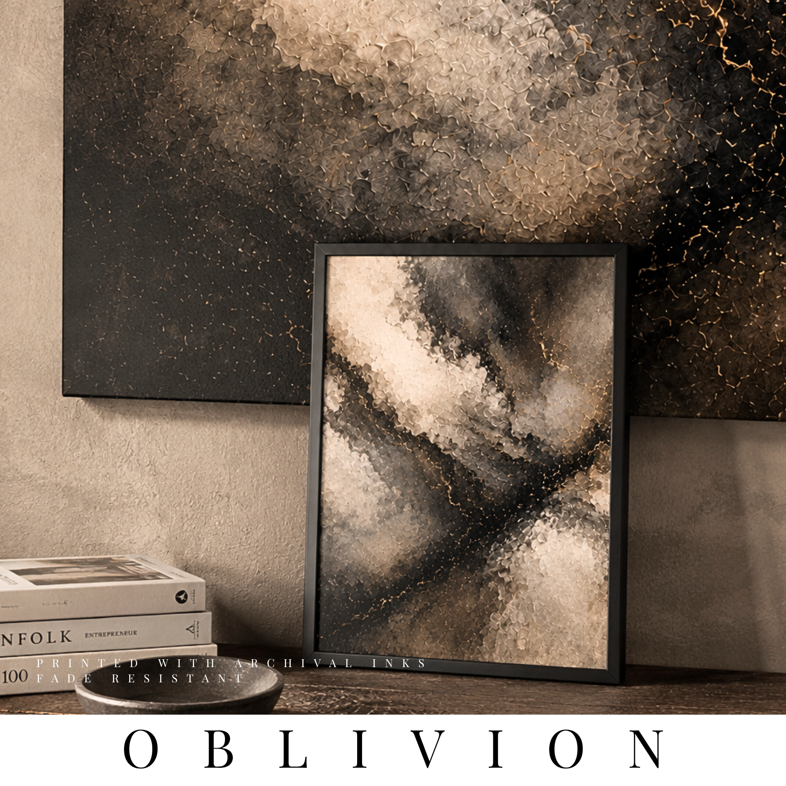 The "Oblivion" Collection | Wall Art by MB Canvas