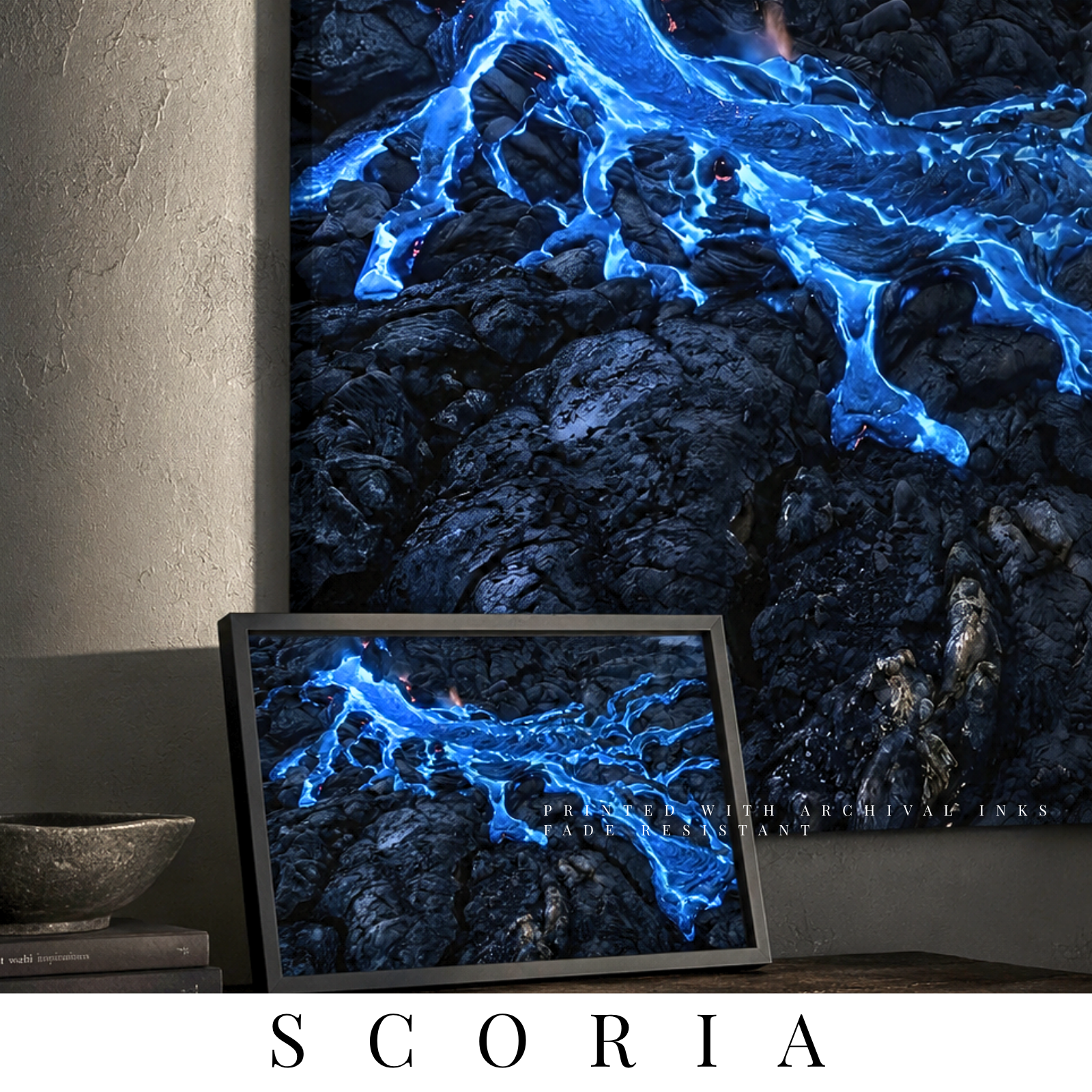 The-Scoria-Collection-Premium-Wall-Art-by-MB-Canvas MB Canvas premium abstract wall art vibrant vivid colors Fade resistant ink by MB Canvas