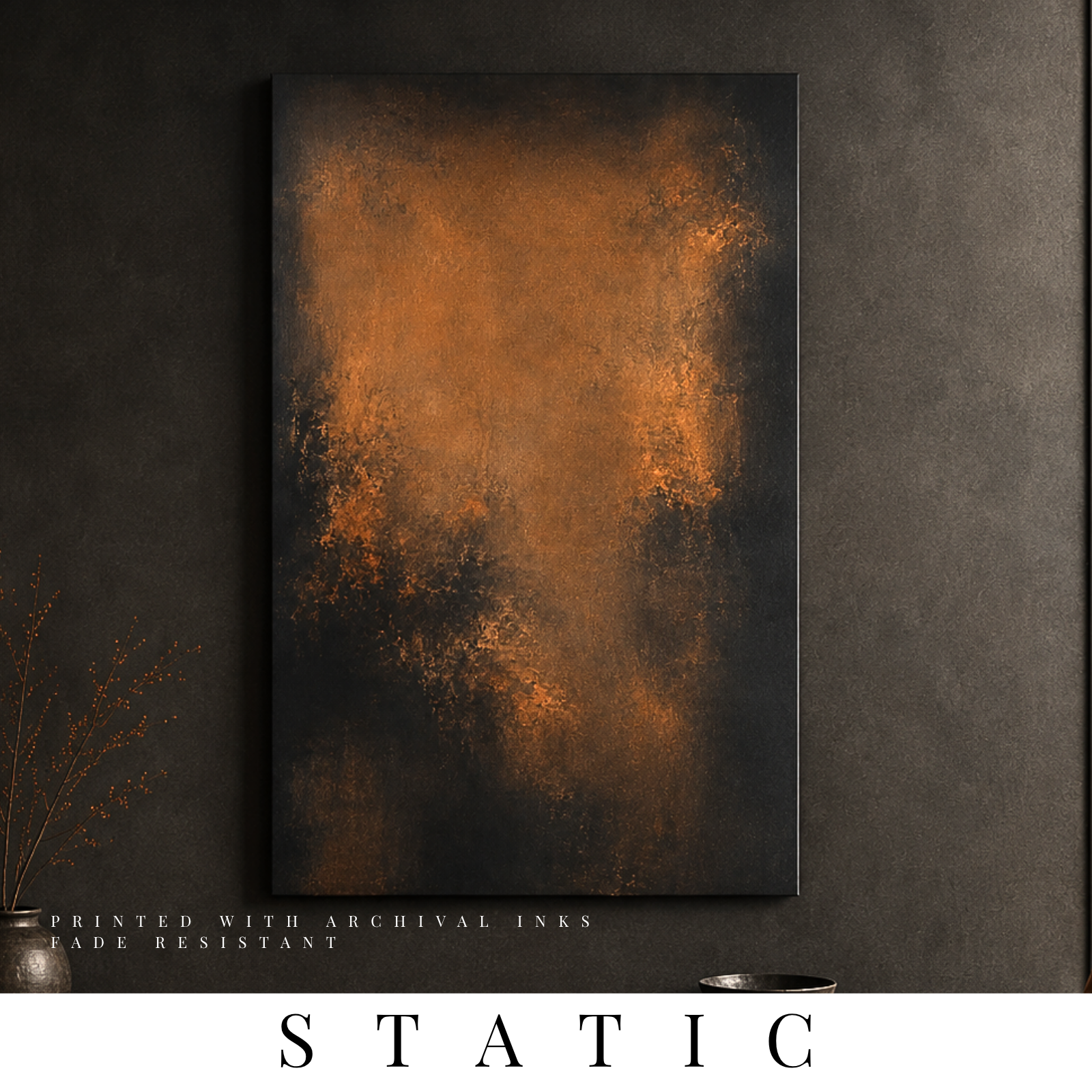 The "Static" Collection | Wall Art by MB Canvas