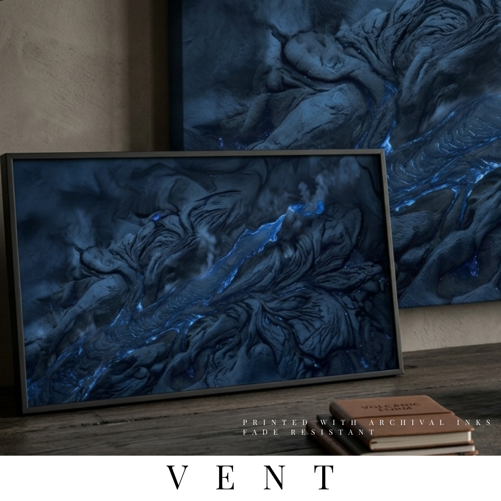 The-Vent-Collection MB Canvas premium abstract wall art vibrant vivid colors Fade resistant ink by MB Canvas