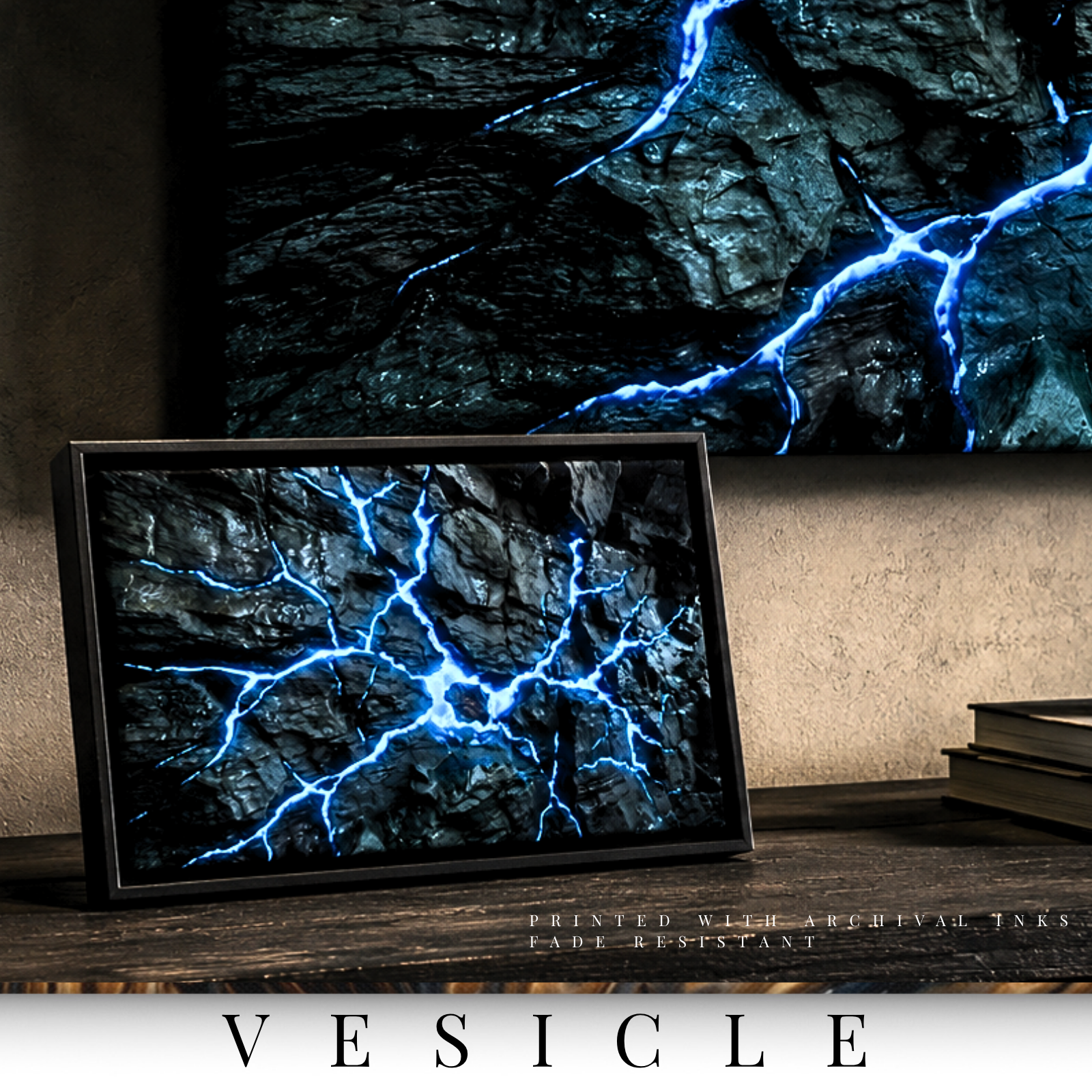 The-Vesicle-Collection MB Canvas premium abstract wall art vibrant vivid colors Fade resistant ink by MB Canvas
