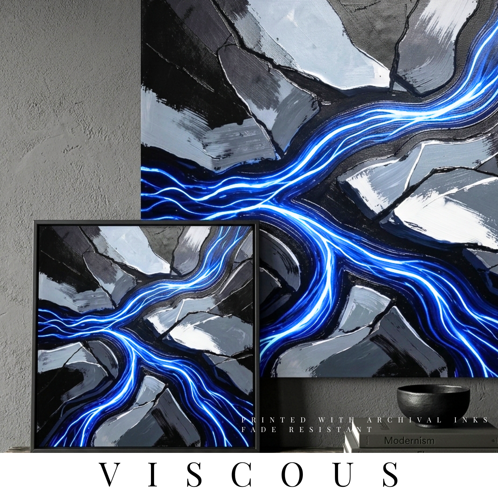 The "Viscous" Collection | Wall Art by MB Canvas
