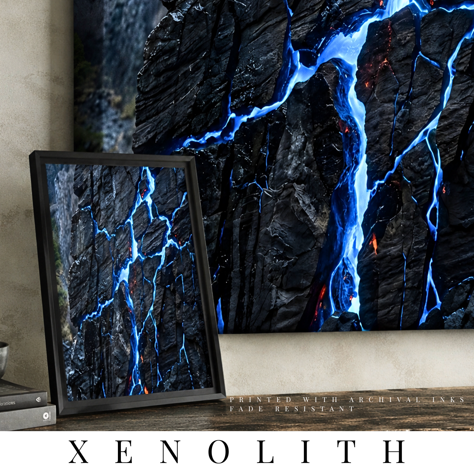 The "Xenolith" Collection | Wall Art by MB Canvas