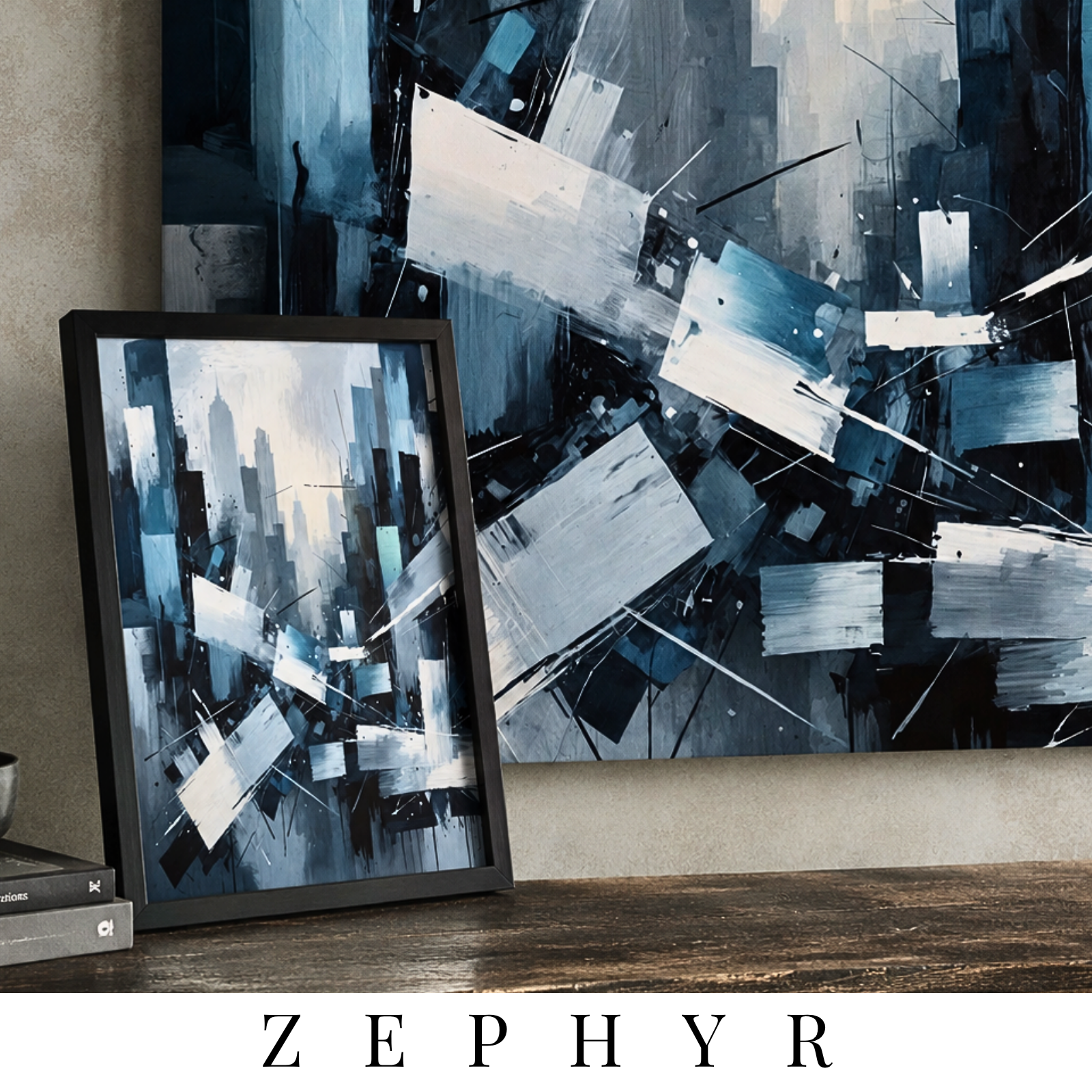 The "Zephyr" Collection | Wall Art by MB Canvas