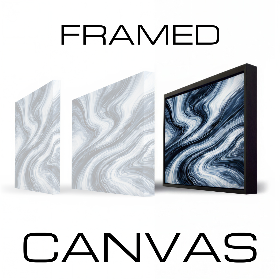 Canvas Wall Art - Blank Canvas in Gallery