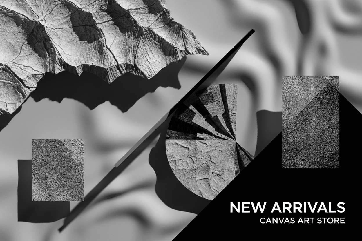 New Arrivals B&W Fine Art Banner