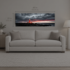 Afterglow 183 | Canvas — size reference, 60 W × 20 H inches — B Quiet