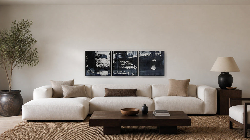 ALDWICH Triad I–III at 12 by 12 inches per panel