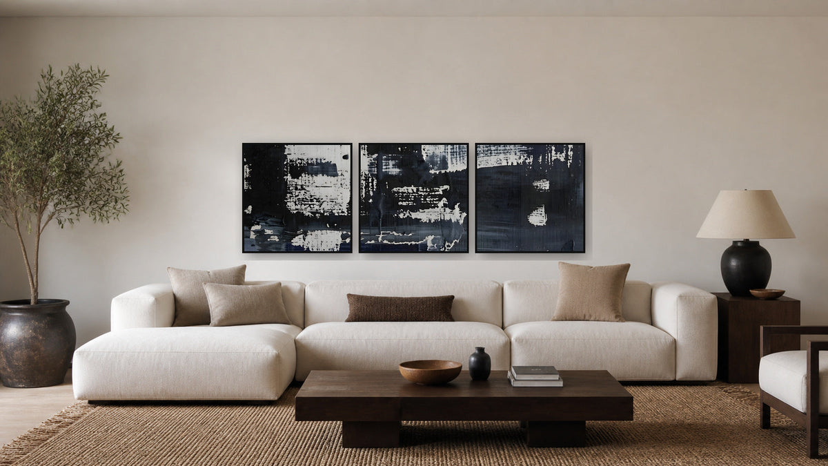 ALDWICH Triad I–III at 16 by 16 inches per panel