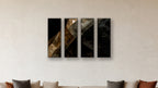 ASHLAR 001 TETRAD 12x36 accurately scaled living-room mockup