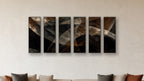 ASHLAR 377 HEXAD 12x36 accurately scaled living-room mockup
