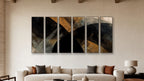 ASHLAR 450 HEXAD 20x60 accurately scaled living-room mockup