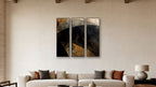 ASHLAR 450 TRIPTYCH IV–VI 20x60 accurately scaled living-room mockup