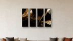 ASHLAR 565 TETRAD II–V 12x36 accurately scaled living-room mockup