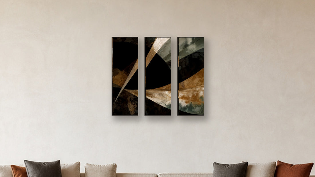 Ashlar #565 Triptych IV–VI