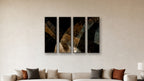 ASHLAR 633 TETRAD II–V 16x48 accurately scaled living-room mockup