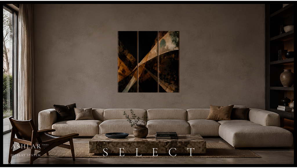 ASHLAR 201 Canvas 3-Panel Triptych III–V complete multi-panel canvas display