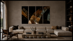 ASHLAR 633 Canvas 4-Panel Tetrad II–V complete multi-panel canvas display