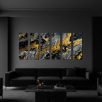 Aurum bundle hexad 6-panel wall display image