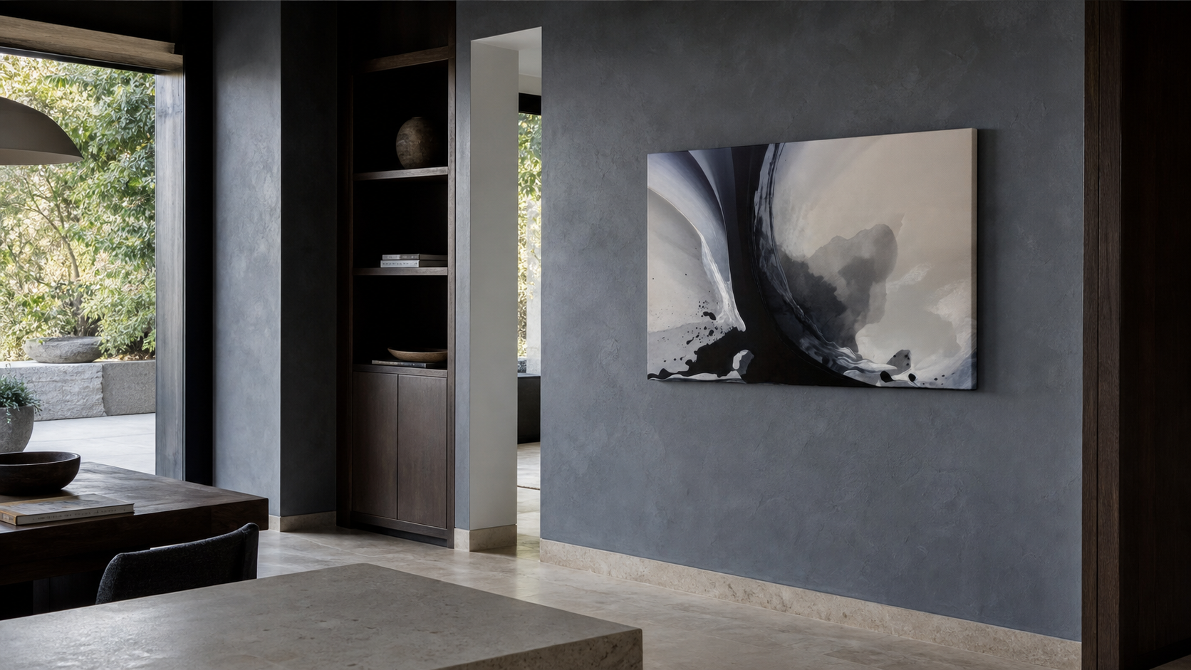 Fusion shown in a distinct interior setting
