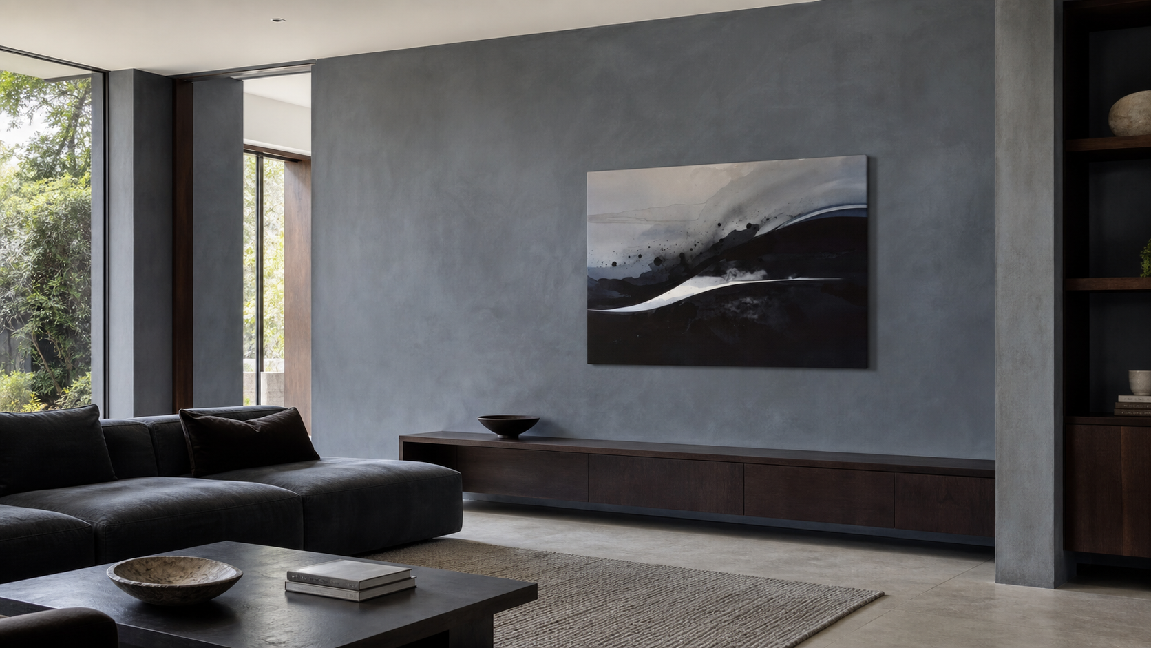 Oxidation shown in a distinct interior setting