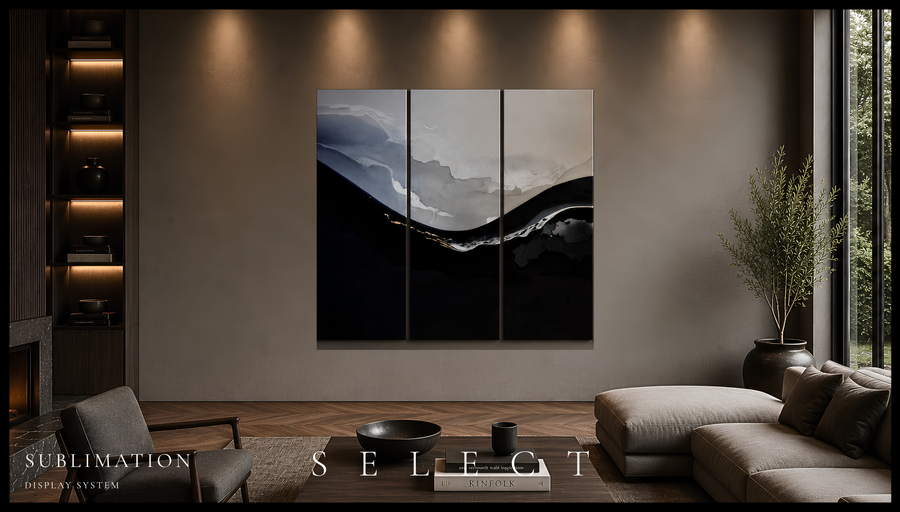 Sublimation triptych