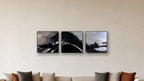 Catalysis Three-Square Display — CANVAS NONE 24x24
