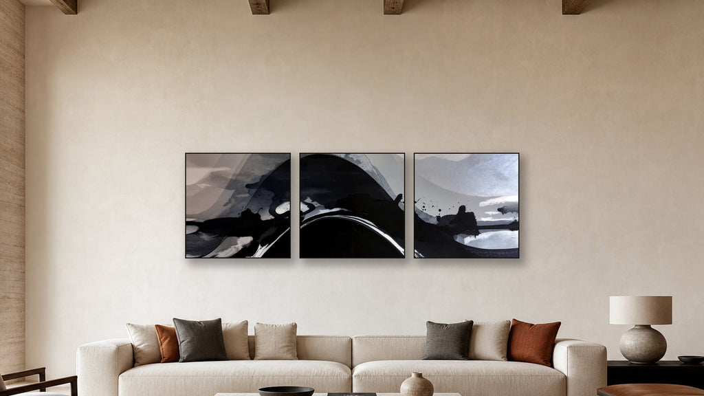 Catalysis Three-Square Display — CANVAS NONE 36x36