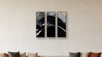 CATALYSIS PEAK I-V accurate 16-inch living-room mockup; panels II and IV are 16x32