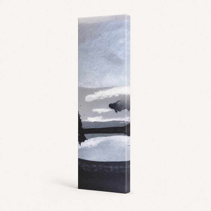 Catalysis | Canvas VI — clean angle profile mockup