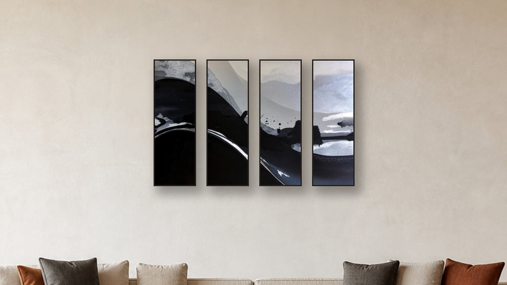 Catalysis TETRAD 12x36 accurately scaled living-room mockup