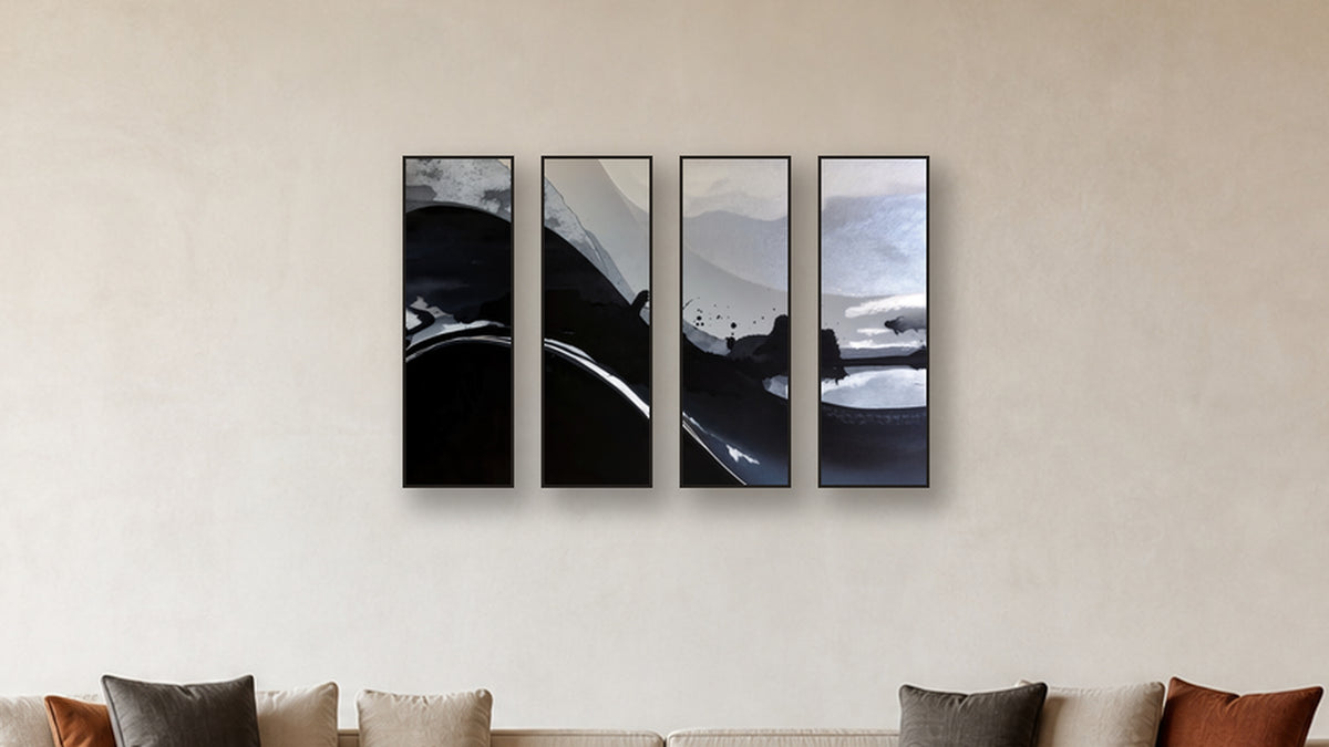 Catalysis TETRAD 12x36 accurately scaled living-room mockup