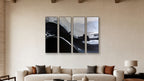 Catalysis TETRAD 20x60 accurately scaled living-room mockup