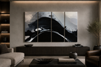 Catalysis Canvas 4-Panel Tetrad complete multi-panel canvas display