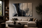 Fusion Canvas 4-Panel Tetrad complete multi-panel canvas display