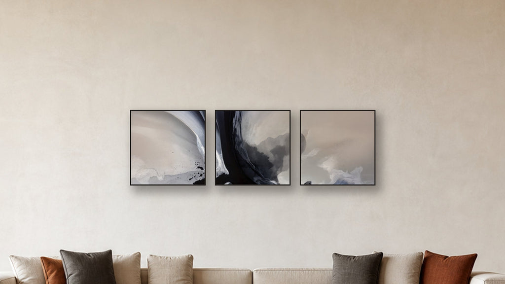 Fusion Three-Square Display — CANVAS NONE 24x24