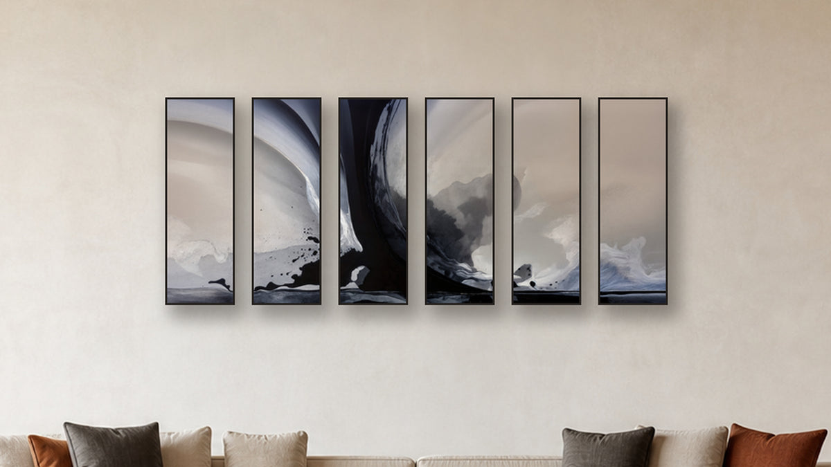 Fusion HEXAD 12x36 accurately scaled living-room mockup