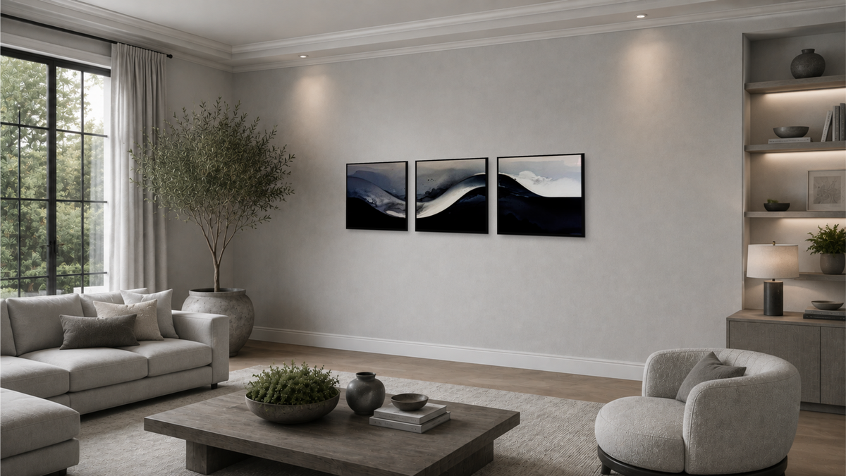 Gradient Triad I–III Display System