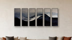 Gradient HEXAD 12x36 accurately scaled living-room mockup