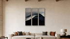 Gradient TRIPTYCH 20x60 accurately scaled living-room mockup
