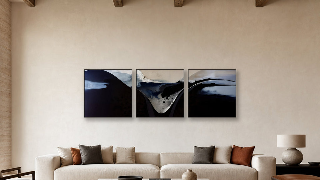 Ionization Three-Square Display — CANVAS NONE 36x36